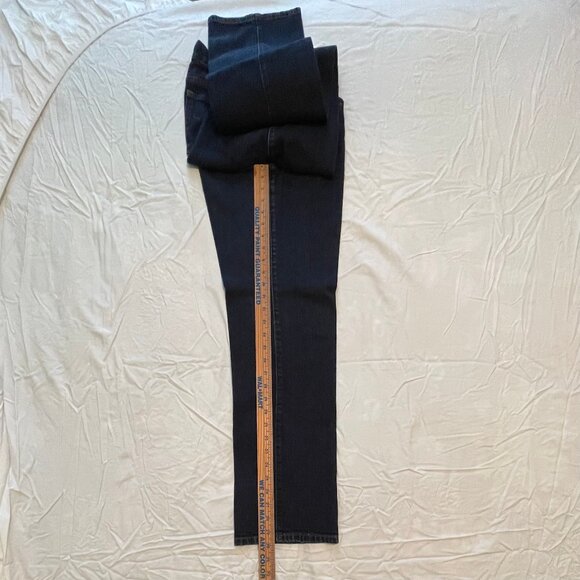 LRL Lauren Jeans Co 5 Pkt Modern Slim Size 8 Womens Dark Wash - Picture 9 of 12